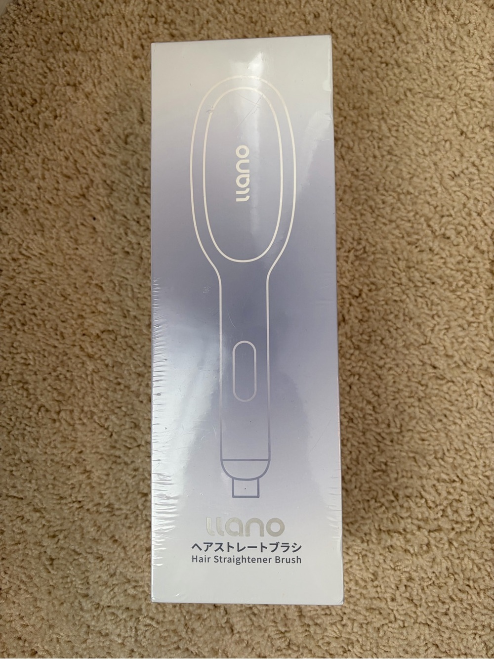 llano Hair Straightener Brush